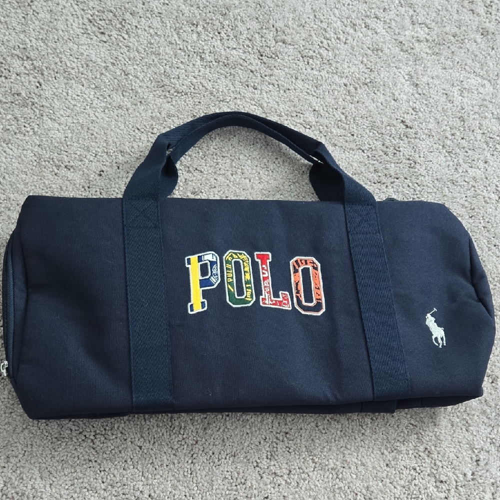 New never used POLO RALPH LAUREN duffle Bag weekender travel New POLO Bag